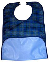 Atlas Comfortable & Adjustable Bib Apron Waterproof Professional Grade 1-Piece, 300+ wash, Made in Canada