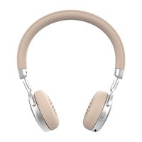Ryght Singer On-Ear Wireless Bluetooth Headphone with Built-in Microphone and Controls, Silver