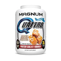 Magnum Nutraceuticals Quattro Salted Freakin' Caramel-Free Protein Powder for Men & Women (4 lbs.)
