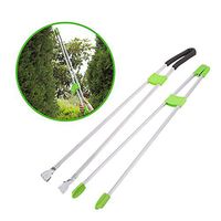 Aluminum Grabber Reacher Tool, 35" Extra Long Handy Mobility Aid, Trash Picker, Garden Nabber, Long Arm Extender, 2 Pieces