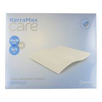 KerraMax Care 8"x12" Super Absorbent Wound Dressing (PRD500-380) – Absorbs Exudate and Isolates it, Preventing Leaks or Drips for Improved Patient Comfort and Wound Care Treatment (Box of 5)
