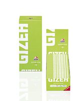 50 Booklets GIZEH Super Fine Rolling Paper Green Box 2500 Papers