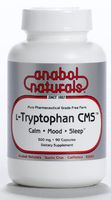 Anabol Naturals L-Tryptophan CMS Calm Mood Sleep 500mg 720 Caps