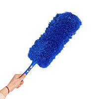 Magic Soft Microfiber Cleaning Duster Dust Cleaner Handle Feather Static Anti Dusting dust Blue Green,Dust Removal