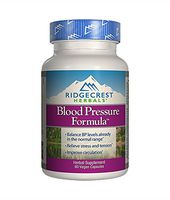 Ridgecrest Herbals Blood Pressure Formula, 60 Vegan Capsules