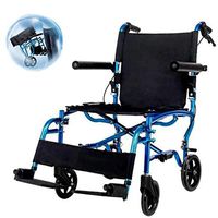 Manual Wheelchair Lightweight Portable Folding Removable, Elderly, Disabled Easy Transmission Lifting Leg Support Drive Medical Chair Bearing Capacity 200KG