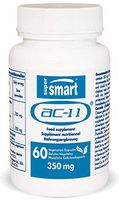 Supersmart - Anti-Aging - AC-11® Supplement - Revolutionary Botanical Extract That Can Help Repairing Damaged DNA. Each Capsule 350 Mg | Non-GMO - 60 Vegetarian Capsules