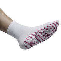 ❤Ywoow❤? Tourmaline Magnetic Socks-Self Heating Therapy Magnetic Socks Unisex Self-Heating Health Socks (Black)