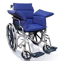 Wheelchair Comfort Seat Cushion Navy-Water-Resistant 54"L x 17"W
