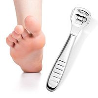 Nail Art,Putars Professional Portable Stainless Steel Clean The Toes and Nails Remove The Dead Skin of Heel and Toe Tool