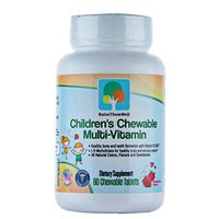Children's Chewable Multivitamin with All-Natural Colors, Flavors, and Sweeteners.