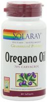 Solaray Oregano Oil 70% Carvacrol Supplement, 60 Count