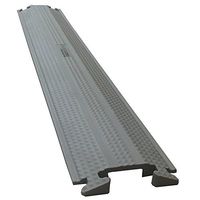 Electriduct Home 'n' Office Small Drop Over Cord Protector - 60" (5 Feet) Wire Cover - Gray