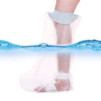 Leg Cast Covers for Shower Adult, Reusable Leg Cast Shower Protector Waterproof Leg Cast Protection for Broken Leg, Foot, Ankle, Wound and Burns