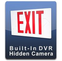 PalmVID DVR PRO Exit Sign Hidden Camera with Built-in DVR