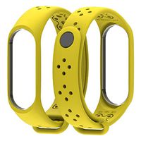Mike Franklin's Compatible Xiaomi MI Band 3, Durable Replacement TPU Anti-Off Wristband Quick Release Breathable Watch Band (S4)