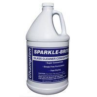 Champion Chemical Sparkle-Brite Glass Cleaner, 1 Gallon (4 Bottles) - BMC-CPN 145-4-CS