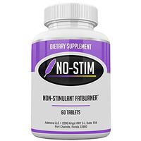 Non Stimulant Fat Burner Diet Pills That Work- No Stimulant Appetite Suppressant & Best Caffeine Free Weight Loss Supplement for Women & Men- Natural Thermogenic Fat Loss Pill - No-Stim 60 Tablets
