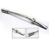 Yerba Mate Bombilla Metal Straw Tea Silver Gourd Drinking Filtered Argentina M03