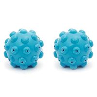 Uscyo Dryer Balls, Reusable Steamer Dryer Balls Wash Dryer Balls Softener Reduce Static Clothes Drying Fluffy Soft Steamy Balls, 2 Pieces