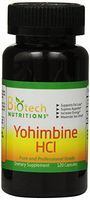 Biotech Nutritions Yohimbine HCl Dietary Supplement, 120 Count