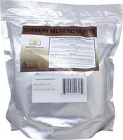 20 lb Sodium Metabisulfite Food Grade/Photo Grade 98.6+% Purity White Granular Solid Crystals