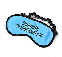 Hibernating Do Not Disturb Funny Quote_SM037 Sleep mask, Sleeping Eye Masks, Traveling Accessories Women, Men, Kids, Soft Masks for Sleeping, Eye Cover for Travel, Funny Comfortable Blindfold