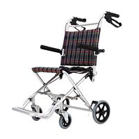 MEI Walker Transit Wheelchair，Foldable Easy Operation Seat and Backrest Ergonomic Maximum Weight Supported 100kg