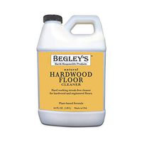 Begley's Best Earth Responsible Natural Plant-Based Hardwood Floor Cleaner, Fresh Citrus Scent, 64 oz