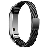 Ezyz Magnetic Stainless Steel Watch Band Strap for Fitbit Alta/Alta HR Black