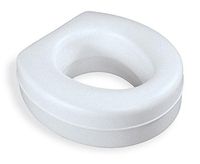 Medline Elevated Heavy Duty Raised Toilet Seat, 300lb Weight Capacity
