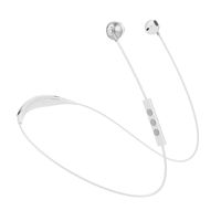 Sport Bluetooth Headphones Waterproof Wireless Sport Earbuds, Richer Bass HiFi Stereo in-Ear Earphones, 7-10 Hrs Playback Running Headphones W/CVC6.0 Noise Cancelling Mic (Silver)