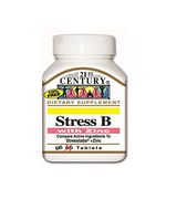 21st Century Stress B with Zinc Tablets, 66 Count (Pack of 3)