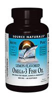 Source Naturals ArcticPure Omega-3 Fish Oil 800mg Maximum Potency EPA + DHA for Heart, Joint, Brain & Immune Health - Non-Fishy Lemon Flavor - 60 Softgels