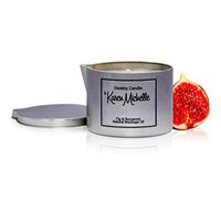 Fig and Bergamot Scented Massage Oil Candle - Aromatherapy | Destiny Candle by Karen Michelle | Beautiful Piece of Jewelry Inside | A Perfect Way to Rekindle The Romance