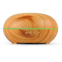 Kanzd LED Atomizer Marble Design Aroma Diffuser Essential Oil Ultrasonic Air Humidifier Purifier (B)