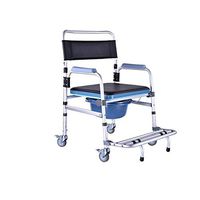 LBYMYB Elderly Disabled Folding Non-Slip Shower Chair Multi-Function Household Toilet Chair Wheelchair