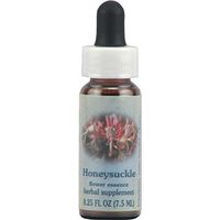 Flower Essence Services Supplement Dropper, Honeysuckle, 0.25 Ounce