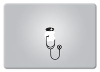 Nurse Stethoscope Apple Macbook Air Pro Retina Laptop decal sticker