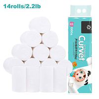 14 Rolls Soft Professional Series Premium 5-Ply Toilet Paper, Home Kitchen Toilet Tissue, Soft, Strong Hollow Replacement Roll Paper for Bathroom,2.2lb (1)