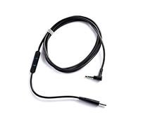 Replacement Headphone Audio Cable Cord Line for Bose SoundTrue Soundlink QC25 QC35 OE2 Headphones (Black)