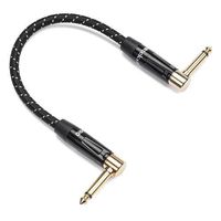 Samson Tourtek Pro TPWAP Woven Fabric Patch Cable, 1 ft