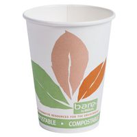SOLO Cup Company Bare Eco-Forward PLA Paper Hot Cups SCC 412PLN-BB