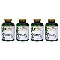 Swanson Cayenne 450 Milligrams 300 Capsules (4 Pack)