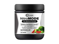 3D Labs NitroMode (Watermelon): Pre-Workout Powder | L-Citrulline | Beta Alanine | L-Arginine | L-Taurine | Waxy Maize | L-Tyrosine | & More to Boost Energy, Focus, Workout Intensity & Recovery