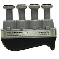 CanDo 10-3776 Digi-Flex LiTE Exerciser, XX-Heavy, Silver