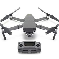 Wrapgrade Poly Skin for DJI Mavic 2 | Accent Color (Stealth Black)