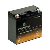 YT14B-BS AGM Motorcycle Battery for Yamaha XV17AT Road Star, Silverado 2008-2014