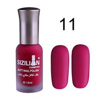 Nail Art Polish,Putars Fashion 12ml Matte Dull Nail Polish Fast Dry Long Lasting Nail Art Matte Nail Polish Gel (K)