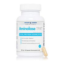 Arthur Andrew Medical - Aminolase TPA, Total Protein Assimilation, Optimal Protein Absorption and Decreased Gas and Bloating, Vegan, Non-GMO, 30 Capsules